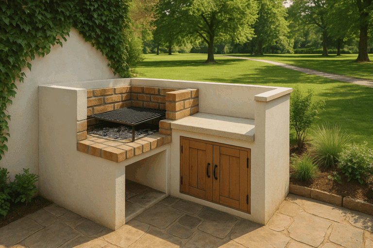 Construire un barbecue en dur pour ton jardin