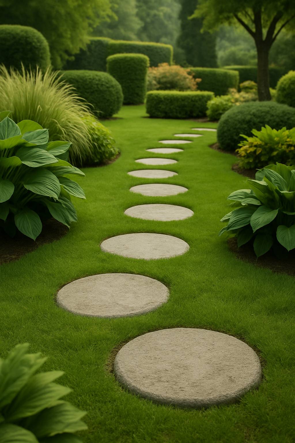 Réalise des pas japonais dans ton jardin