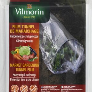 Film tunnel maraîchage 2x10m en polyéthylène 70µ - Protection et croissance optimale