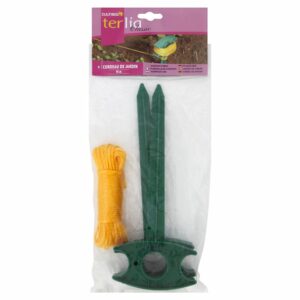Cordeau de jardin 15m – Outil pratique pour tracer des rangées parfaites