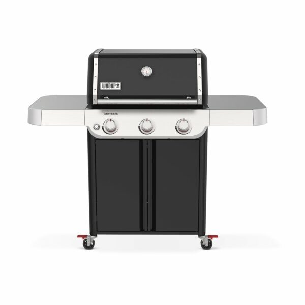 Genesis e-315 - Barbecue à gaz avec 3 brûleurs en acier inoxydable
