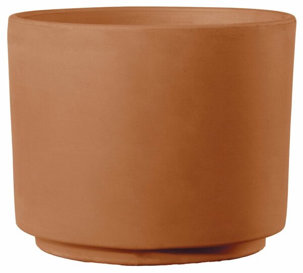 Pot de fleurs Cilindro Modul'O Cotto 25,2 x h20,7 cm en Terre cuite