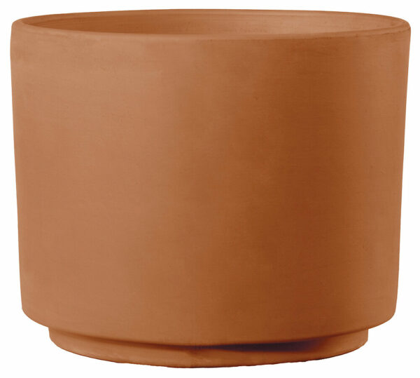 Pot de fleur Cilindro Modul'O Cotto 25,2 x h20,7 cm en Terre cuite