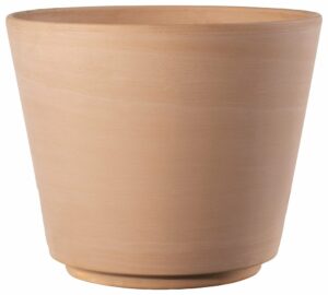 Pot de fleur Cono Modul’O White en Terre cuite industrielle 100% naturelle