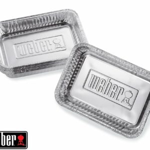 Petites barquettes en aluminium Weber, 10 pièces