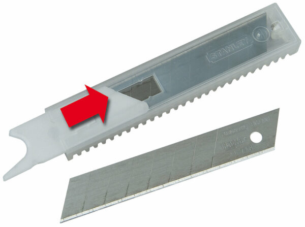 Lames de Cutter 18mm Fatmax - Pack de 5 lames sécables, résistance accrue et longue durée