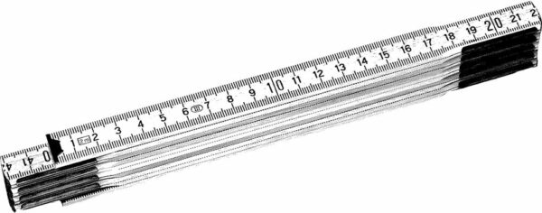 Mesure Pliante STANLEY 2m en Bois Naturel - Précision et Durabilité pour vos Projets de Bricolage