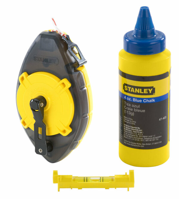 Cordeau Traceur 30M Kit PowerWinder – Enroulement Rapide, Accessoires et Boîtier Résistant
