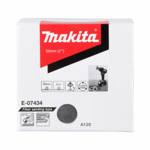Disques abrasifs oxyde d'alumine MAKITA E-07434 50mm A120 pour ponçage et meulage