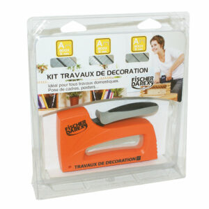 Kit Agrafeuse + Agrafes - Outil Essentiel pour Décoration et Bricolage