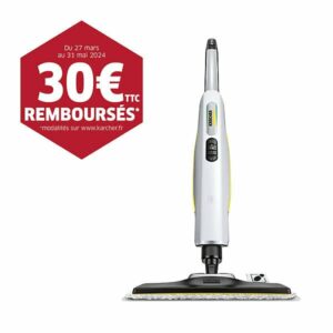 Balai vapeur SC 3 Upright Easy Fix 1600W : Nettoyage Parfait pour Tous Vos Sols