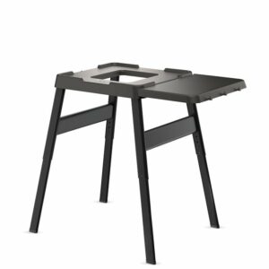 Support avec table d'appoint pour grill barbecue électrique ou four d'extérieur Ninja Woodfire