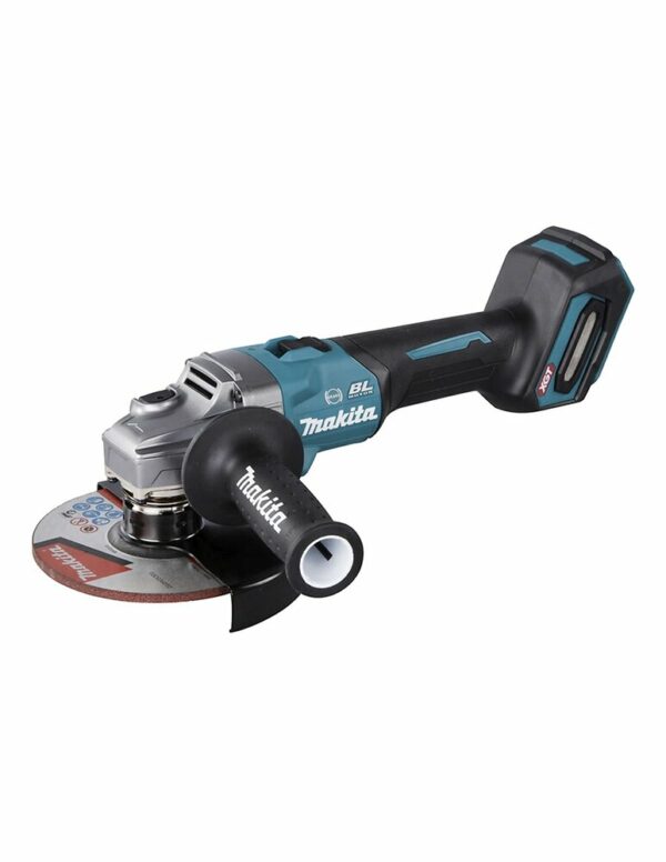 Mini-Meuleuse MAKITA GA035GZ XGT® (Machine seule) - Meuleuse professionnelle 40Vmax pour travaux intensifs