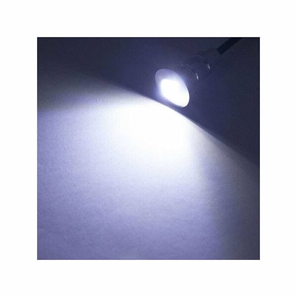 Pack Mini Spots LED Ronds Étanches SP-E02 - Tout Compris - Blanc Froid - 16 spots LED - Sans Télécommande