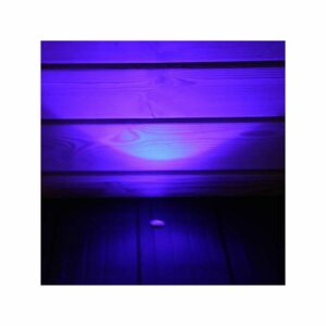 Pack Mini Spots LED Encastrables SP-E01 Tout Compris - Bleu - 11 spots LED - Sans Télécommande