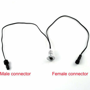 Mini spot LED encastrable 0,3W 12V - Blanc Froid