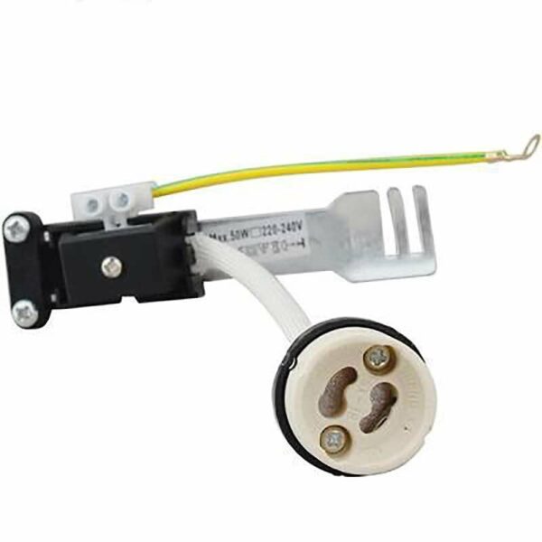 Support de spot encastrable rond orientable aluminium brossé - Aluminium brossé - GU10