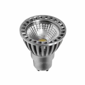 Kit Spot LED GU10 étanche 4W carré aluminium lumière 35W blanc naturel 4500K