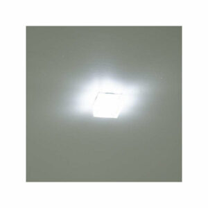 Spot LED encastrable 1W cristal Carré - Blanc Naturel 4500K