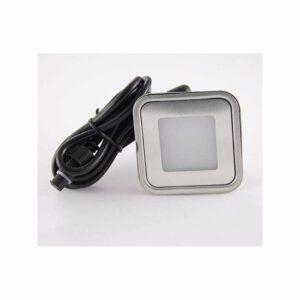 Spot LED encastrable RGB carré ultra-plat DC12V - RGB - multicolore