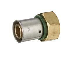 Ecrou Libre pour PER Sertir F15x21 D.16 - Raccord Femelle pour Installation Électrique