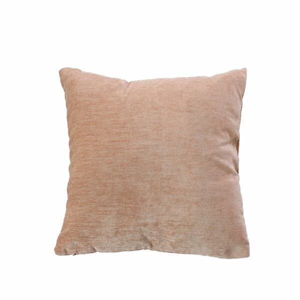 Coussin déhoussable en velours, fermeture par zip - Certifié OEKO-TEX & BSCI