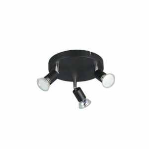 Plaf eco paris gu10 noir - Plafonnier eco paris gu10 noir