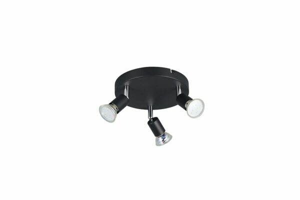 Plaf eco paris gu10 noir - Plafonnier eco paris gu10 noir