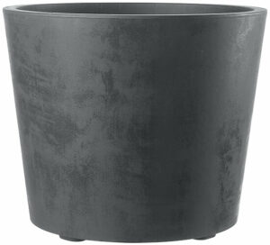 Vaso Millennium Anthracite à réserve d’eau et roulettes 59cm