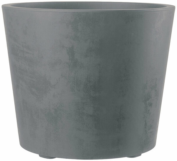 Vaso Millennium Ashgrey à réserve d'eau et roulettes 59cm