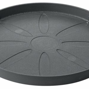 Soucoupe origin grigio 32cm - Soucoupe de jardin en Matière Recyclée et Résistante au Gel