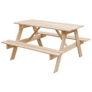 Table enfant en bois avec bac à sable - TIMBELA M018-1
