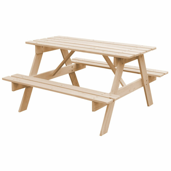 Table enfant en bois avec bac à sable - TIMBELA M018-1