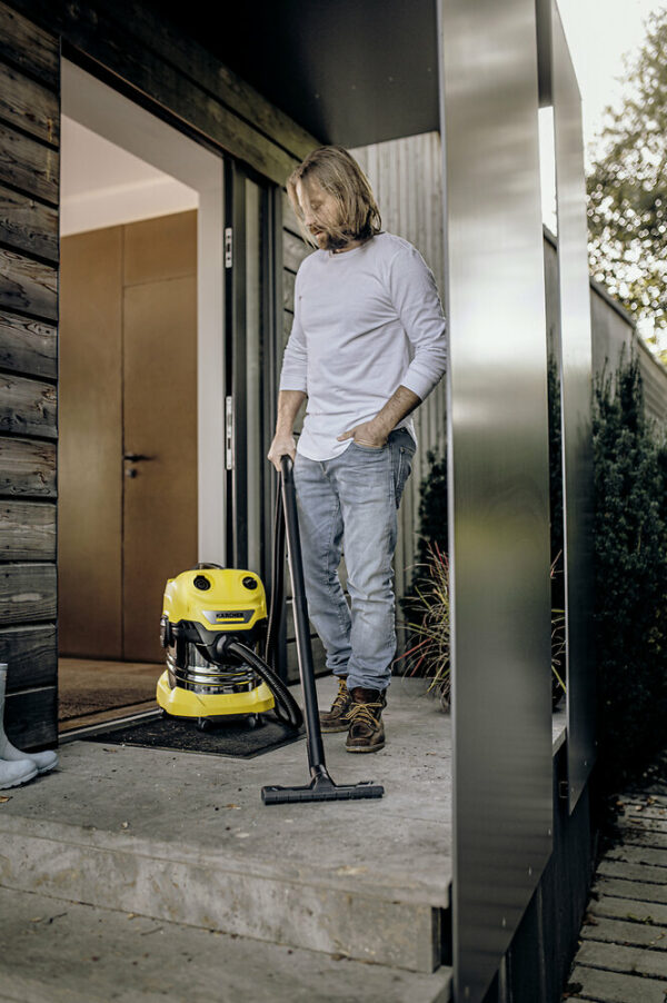 Aspirateur Eau et Poussières WD 4 S - Puissance 1000W, Capacité 20L, Soufflerie, Rangement Pratique