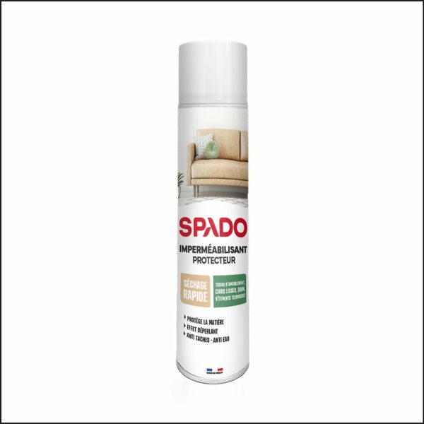 Imperméabilisant 400ml pour Cuirs et Tissus – Protection Durable contre l'Eau et les Taches