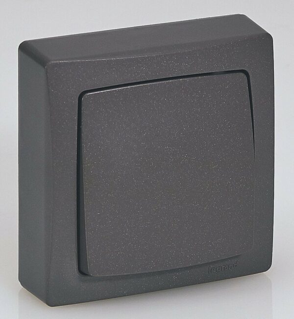 Interrupteur ou va-et-vient Appareillage saillie Marron – Solution pratique pour votre installation électrique