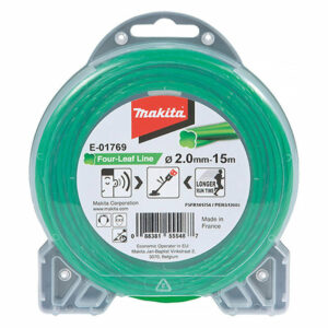 Fil de coupe hélicoïdal MAKITA E-01769 pour débroussailleuse Ø2mm 15m