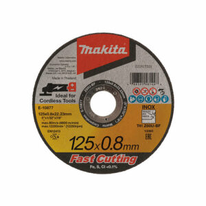 25 Disques à tronçonner métal et inox pour meuleuses à batterie MAKITA E-22953-25