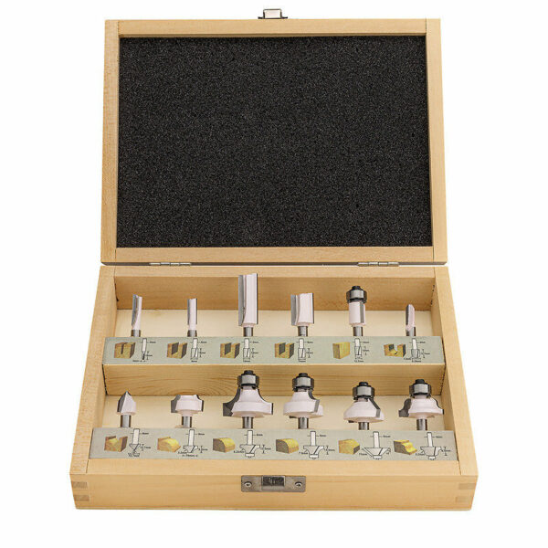 Coffret de 12 Fraises queue de 6 mm MAKITA D-57065 en promo
