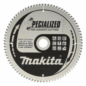 Lames de scie Specialized Stratifié MAKITA B-33875 - Idéal pour une découpe précise dans le stratifié