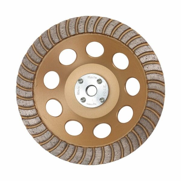 Plateau de ponçage diamant à faibles vibrations MAKITA B-49993 pour travaux de finitions