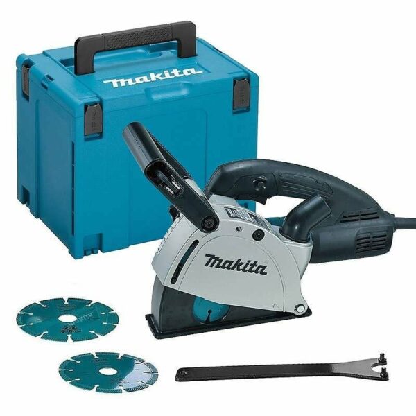 Rainureuse à Double Disque MAKITA SG1251J - 1400W - Ø125mm pour des saignées précises