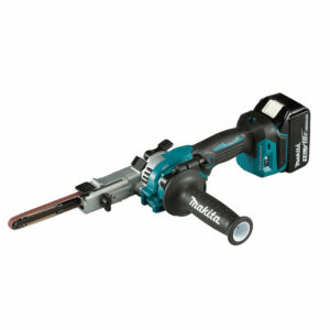 Ponceuse à bande MAKITA DBS180RTJ 18V Li-ion 5 Ah 9 x 533 MM - Outil de ponçage de haute qualité
