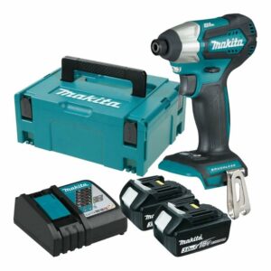 Visseuse à chocs 18V Li-Ion MAKITA DTD155RFJ 140 Nm - 2 batteries 3Ah + coffret + chargeur
