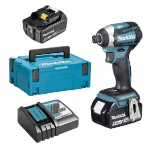Visseuse à chocs MAKITA DTD154RTJ 18V Li-ion 175 Nm (2x5Ah) - Idéal pour les travaux de vissage