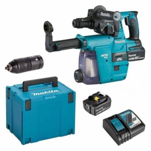 Perfo-burineur MAKITA DHR243RTJW SDS-Plus 18V Li-Ion (2x5Ah) 24 mm