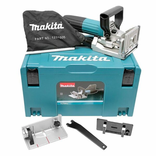 Lamelleuse MAKITA PJ7000J 701 W Compacte et légère pour vos projets de menuiserie