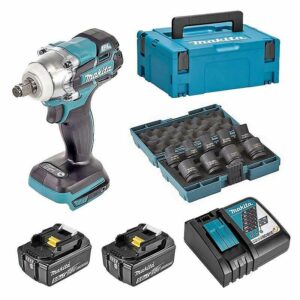 Boulonneuse à chocs MAKITA DTW285RTJX - 18V Li-Ion - 280Nm + 2 batteries 5Ah