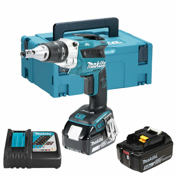 Visseuse plaque de plâtre LXT® MAKITA DFS250RTJ 18 V Li-Ion - 5 Ah pour des travaux de précision