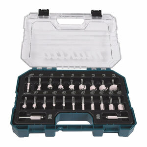 Coffret de 22 fraises MAKITA D-74778 pour vos projets de menuiserie